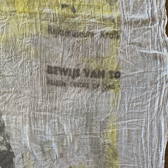 ✨Paris Romantic/Nostaglic🇫🇷✨Large cotton scarf - Picture 3 of 10